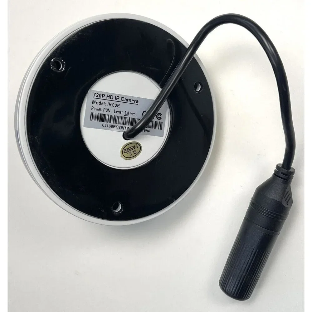 720p HD IP 2.8mm Lens PON Surveillance Mini Dome CAMERA Model IRC2E NOB NEW